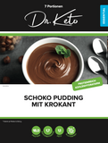 Schoko Pudding mit Krokant (7 Portionen)